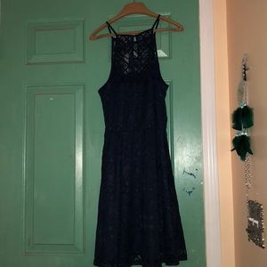 Navy blue dress